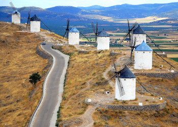 Ветряные мельницы в Консуэгре. Испания. Фото 9 – фотографии Испании