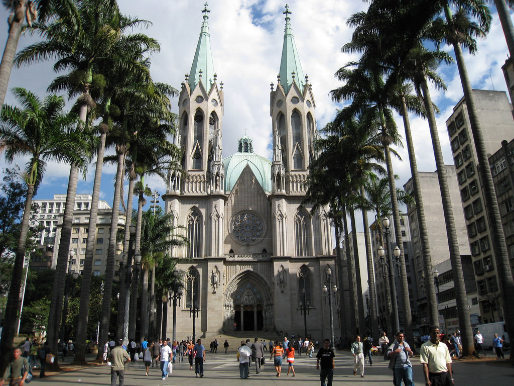 Собор Сан-Паулу (Catedral Metropolitana de São Paulo) – фотографии Бразилии