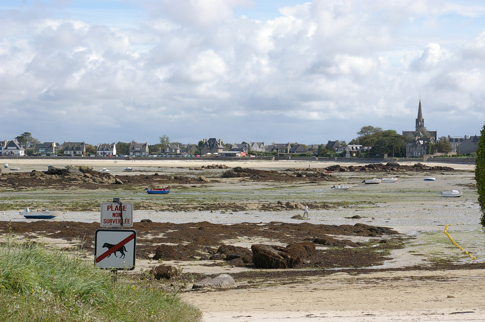 Отлив в Бриньогане, Франция – фотографии Франции