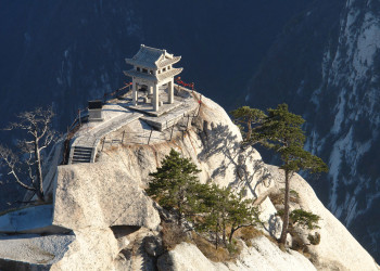 Беседка на горе Хуашань. Фото 1 – фотографии Китая