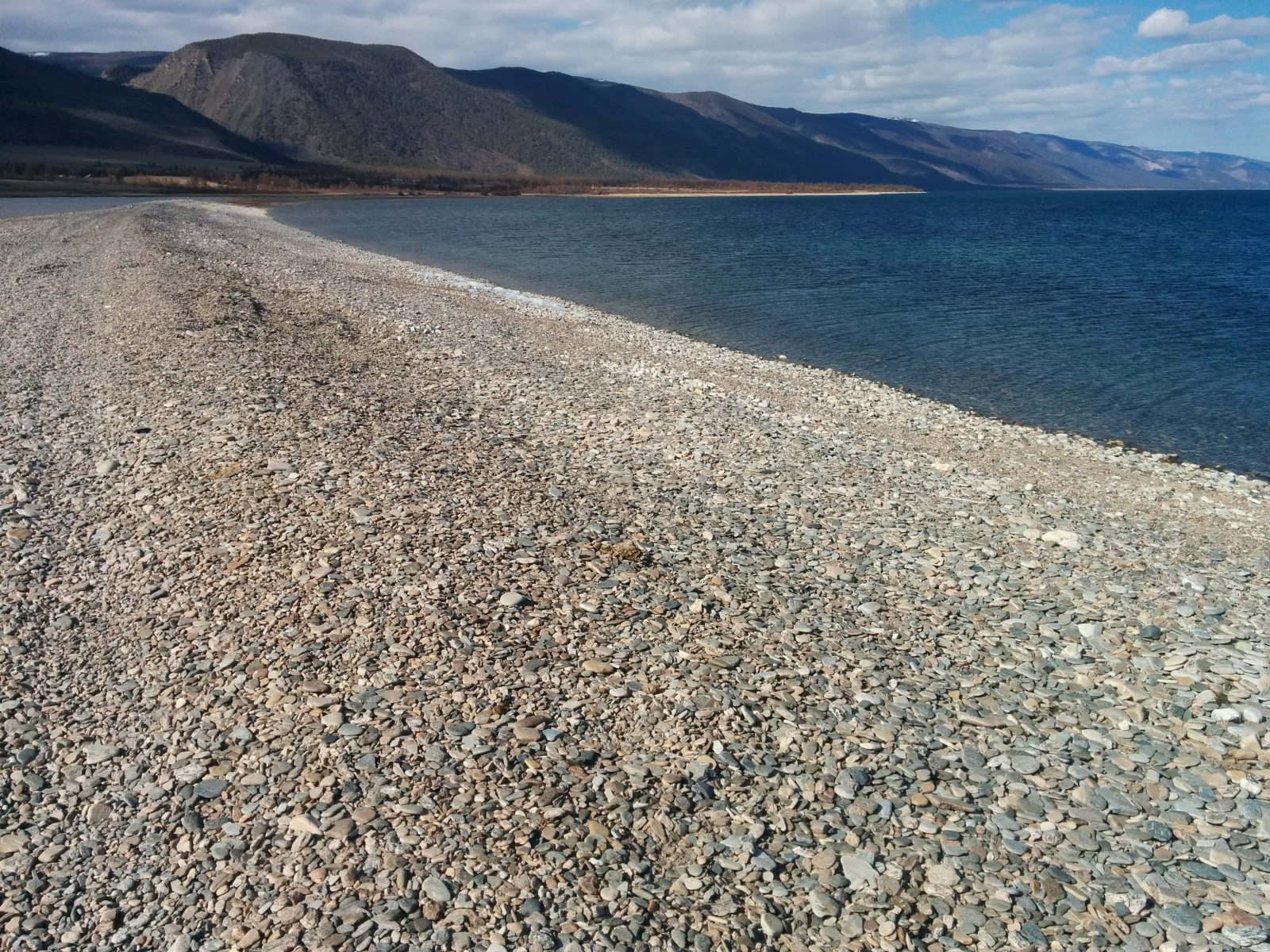 Галечная коса, Курма, Малое море, Байкал – фотографии России