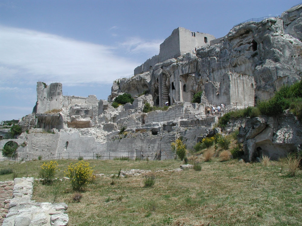 Развалины в Ле-Бо-де-Прованс, Франция. Фото 7 – фотографии Франции