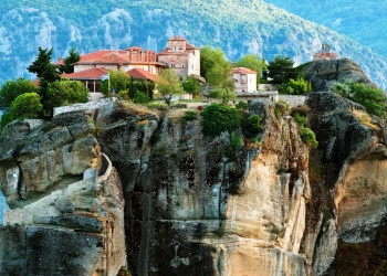Монастыри Метеоры в Греции. Фото 1 – фотографии Греции