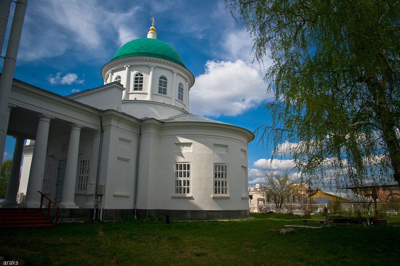 Храм в Желтоводский Макариев монастырь, Россия. Фото 5 – фотографии России