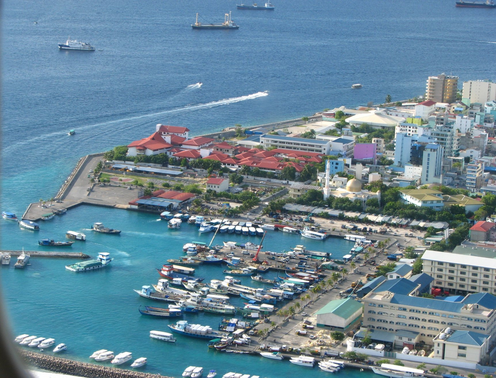Панорамный вид в Северный Мале Атолл, Мальдивы. Фото 2 – фотографии Мальдивских островов