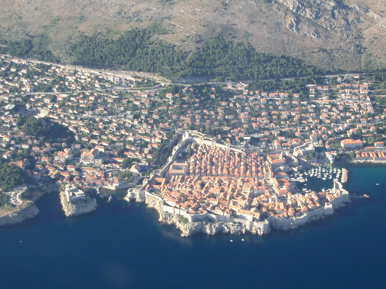 Панорамный вид в Дубровнике, Хорватия. Фото 12 – фотографии Хорватии