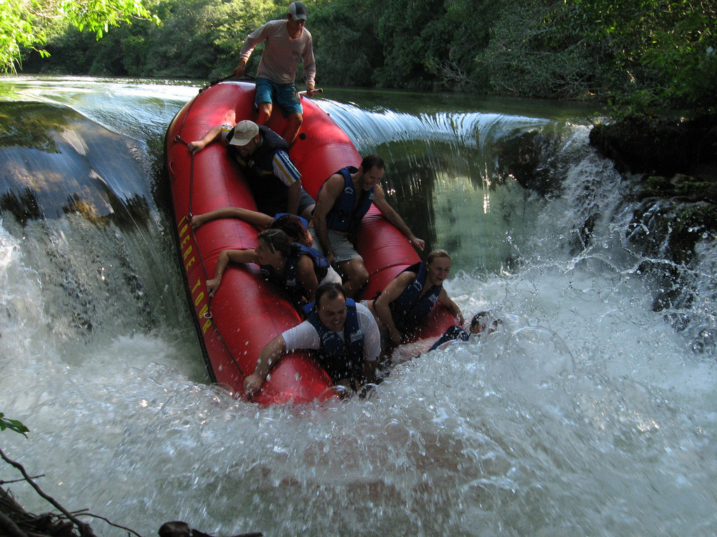 Рафтинг в Бониту – фотографии Бразилии