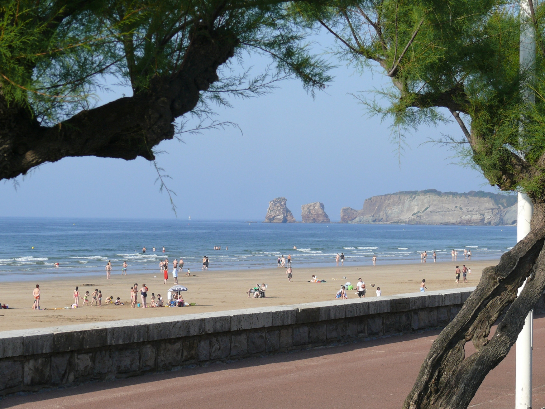 Пляж в Андае, Франция. Фото 1 – фотографии Франции