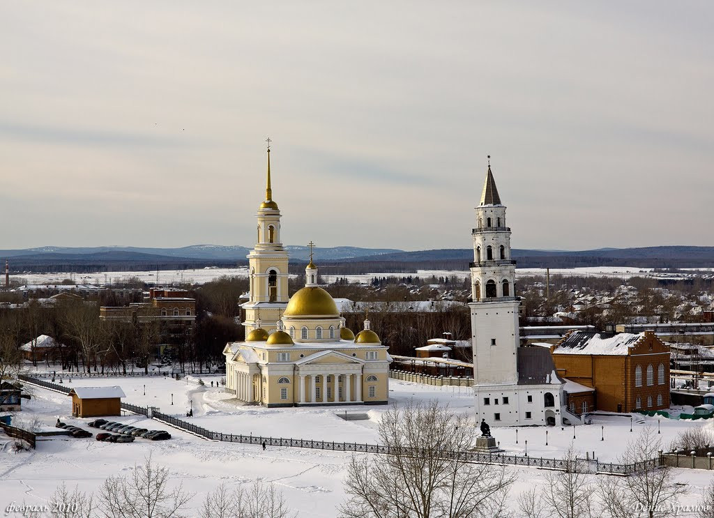 Невьянская башня в Свердловской области – фотографии России