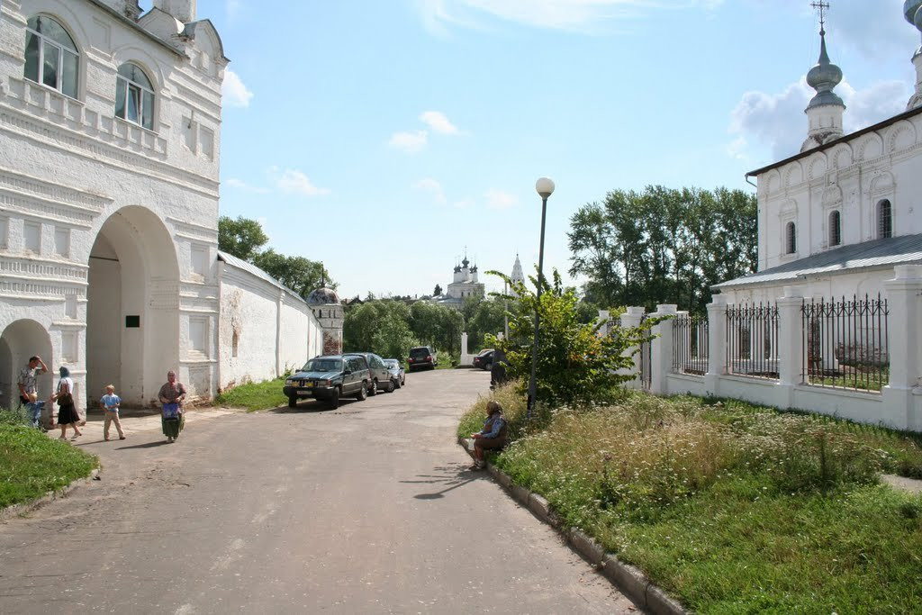 Улица в Суздале, Россия – фотографии России