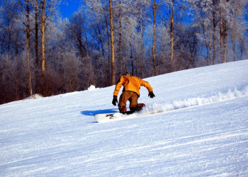 Лыжная трасса в Охта Парк, Россия. Фото 15 – фотографии России