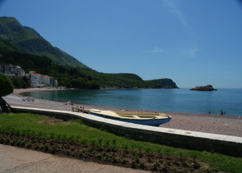 Пляж в Святой Стефан, Черногория. Фото 4 – фотографии Черногории