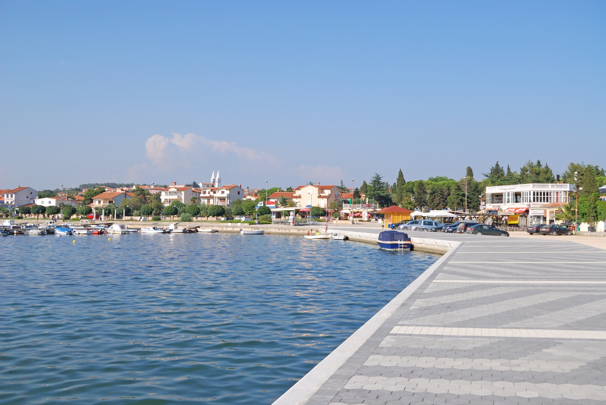 Набережная в Медулине, Хорватия. Фото 6 – фотографии Хорватии