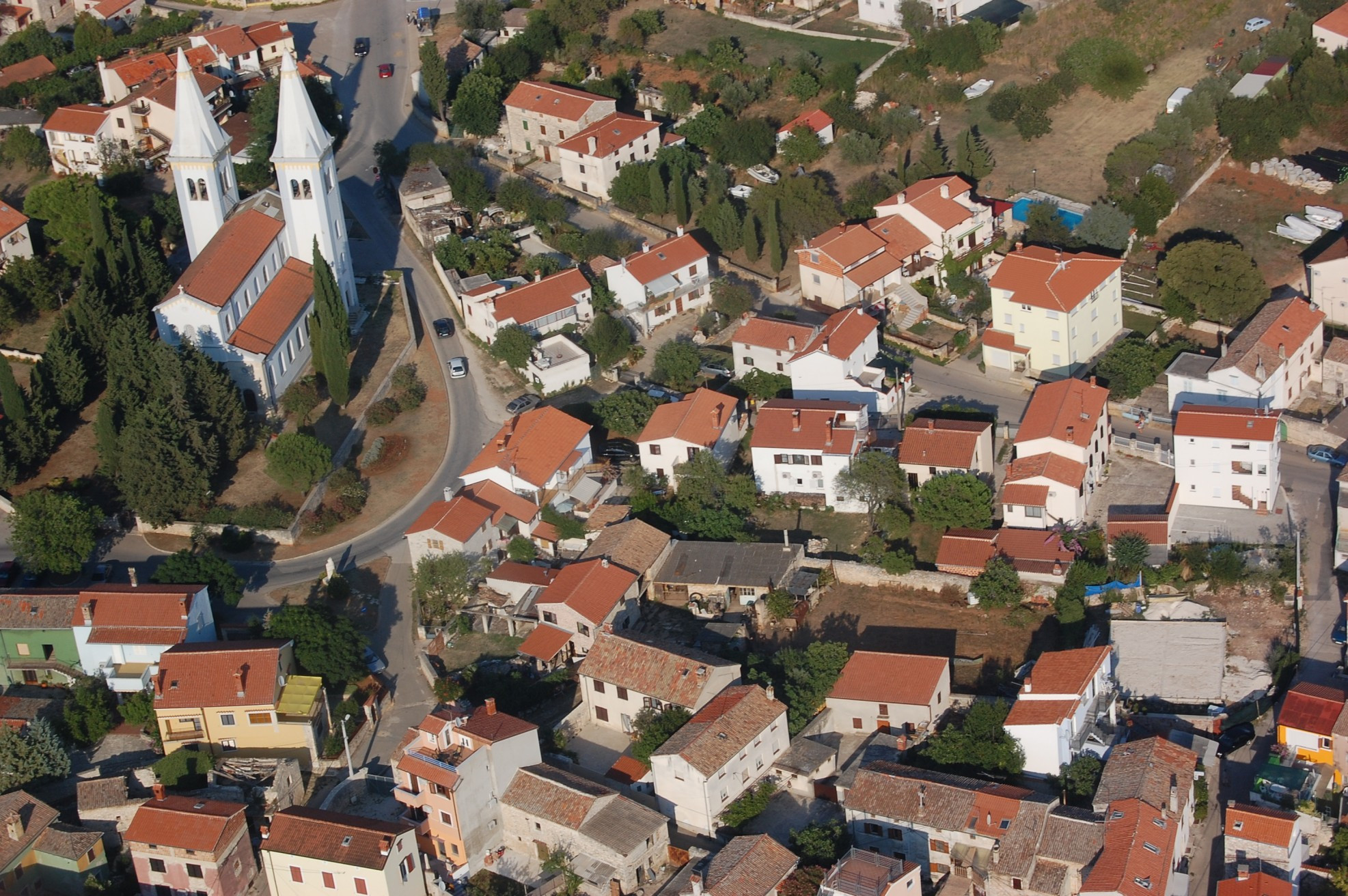 Панорамный вид в Медулине, Хорватия. Фото 1 – фотографии Хорватии