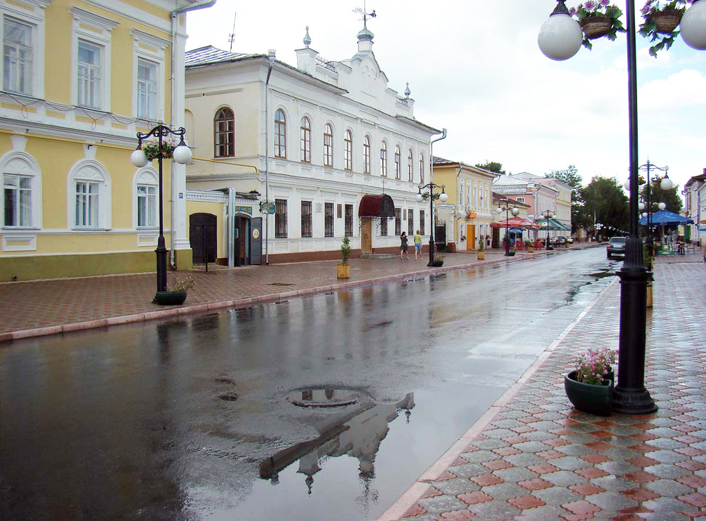 Казанская улица в Елабуге. Фото 1 – фотографии России