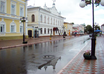 Казанская улица в Елабуге. Фото 1 – фотографии России