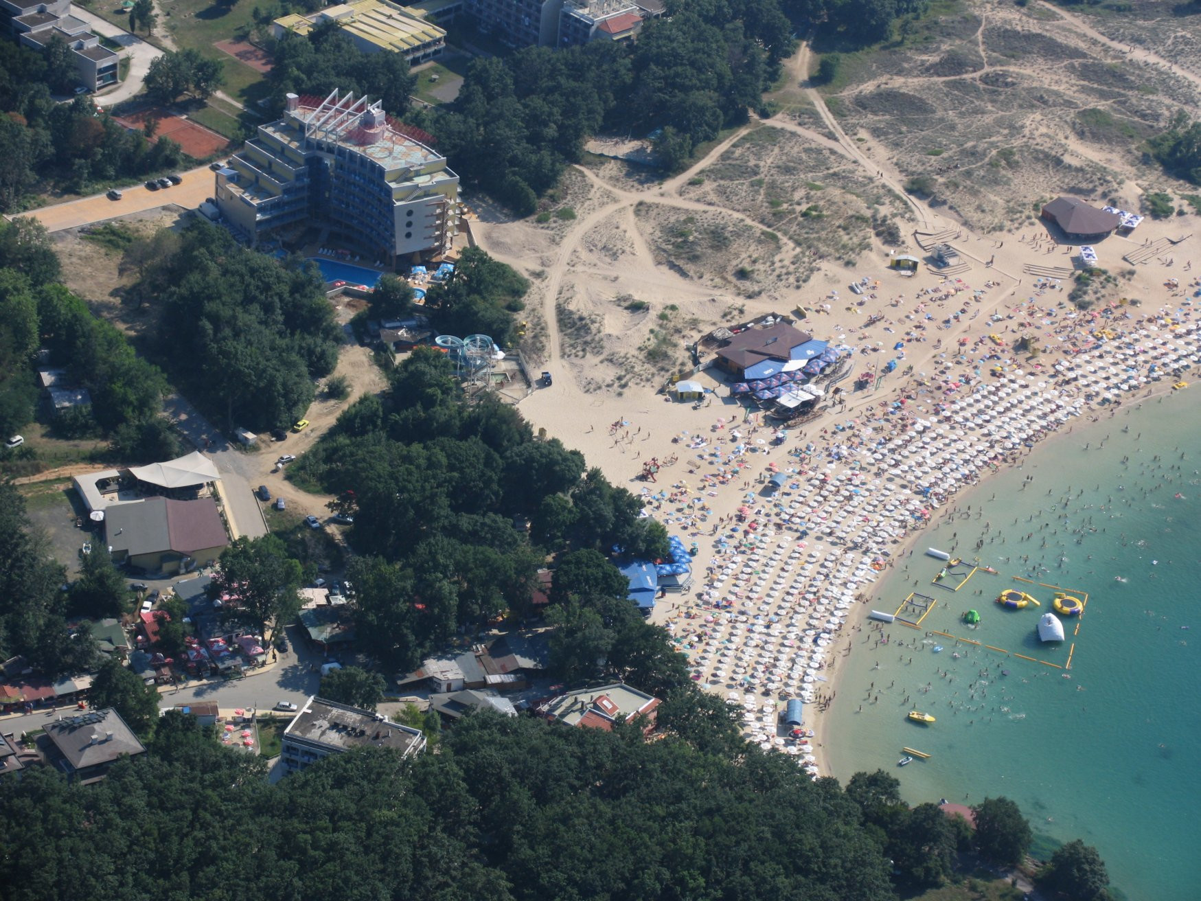 Панорамный вид в Китене, Болгария – фотографии Болгарии