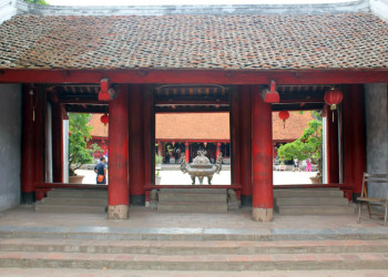 Храм Литературы (Van Mieu) в Ханое – фотографии Вьетнама