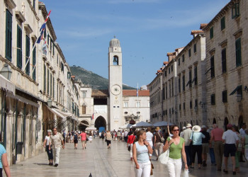 Улица в Дубровнике, Хорватия. Фото 7 – фотографии Хорватии