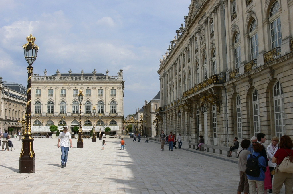 Площадь в Нанси, Франция – фотографии Франции