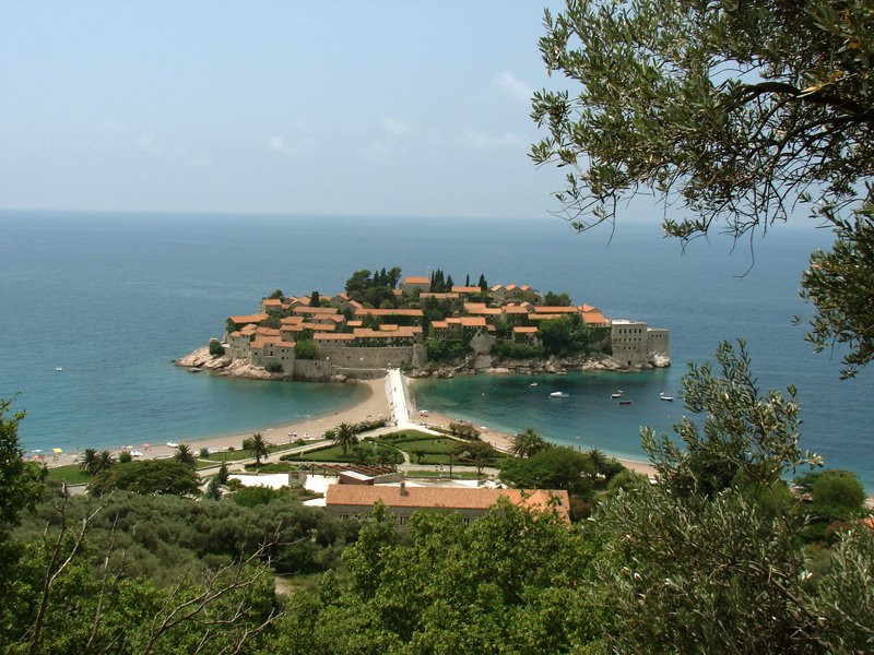 Дома на острове Святой Стефан, Черногория. Фото 21 – фотографии Черногории