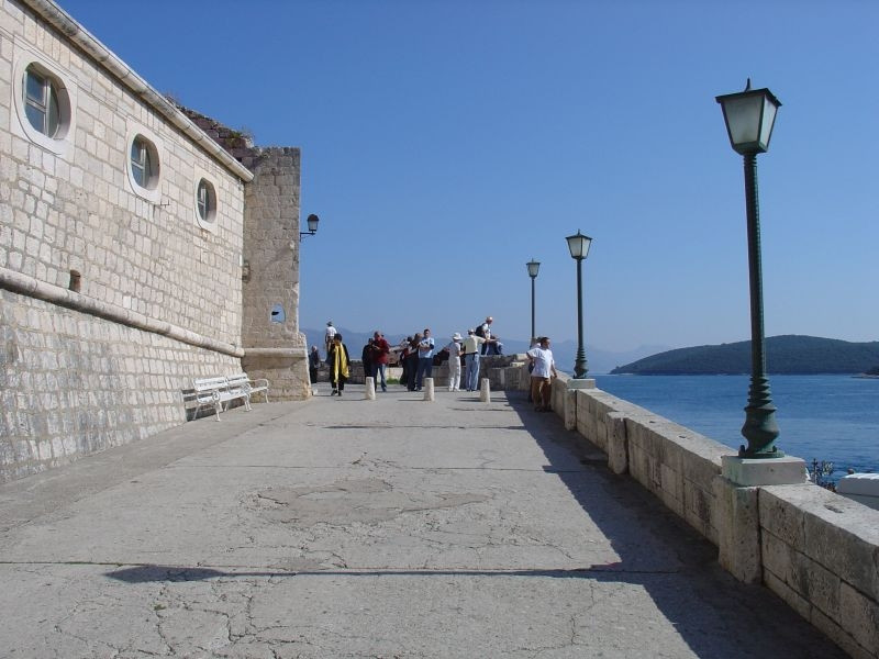 Туристы в Корчула, Хорватия – фотографии Хорватии