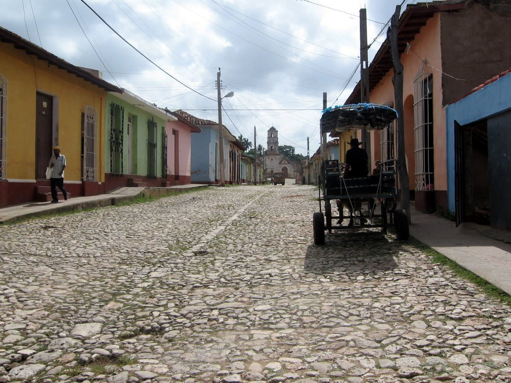 Улица в Тринидаде, Куба. Фото 19 – фотографии Кубы