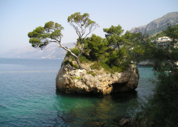 Море в Брела, Хорватия. Фото 24 – фотографии Хорватии