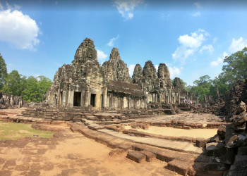 Храм Байон, заповедник Ангкор, Сиемреап, Камбоджа – фотографии Камбоджи