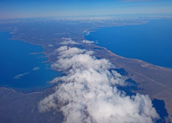 Полуостров Вальдес с высоты. Аргентина – фотографии Аргентины