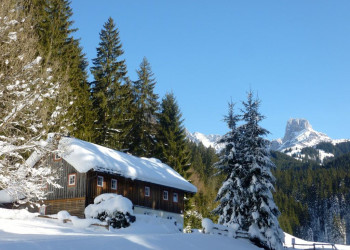 Местные домики. Аннаберг. Австрия – фотографии Австрии