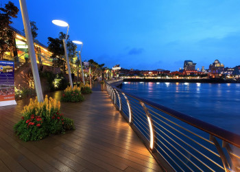 Сентоза Бордволк (Sentosa Boardwalk) – фотографии Сингапура