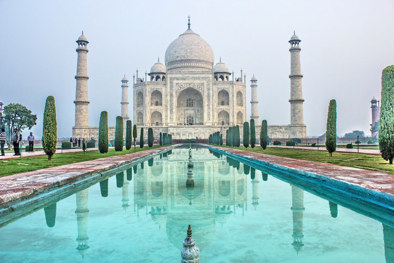 Дворцовый комплекс Тадж-Махал (Taj Mahal), Агра, Индия – фотографии Индии