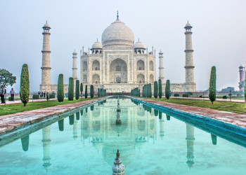 Дворцовый комплекс Тадж-Махал (Taj Mahal), Агра, Индия – фотографии Индии