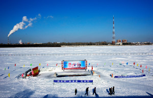 Вид на Благовещенск с китайского берега города Хэйхэ – фотографии России