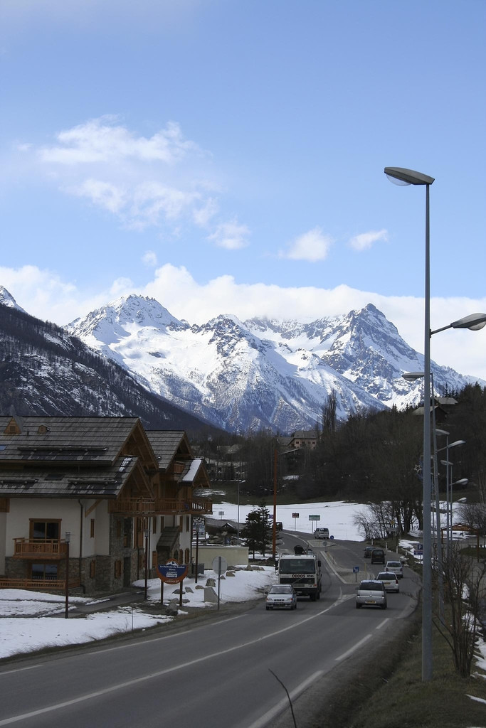 Дорога в Серр-Шевалье, Франция. Фото 3 – фотографии Франции