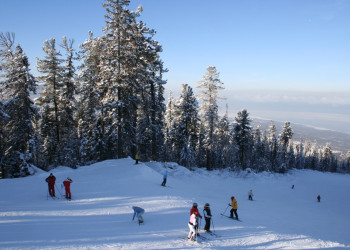 Горнолыжная база "Гора Соболиная" на Байкале. Фото 4 – фотографии России