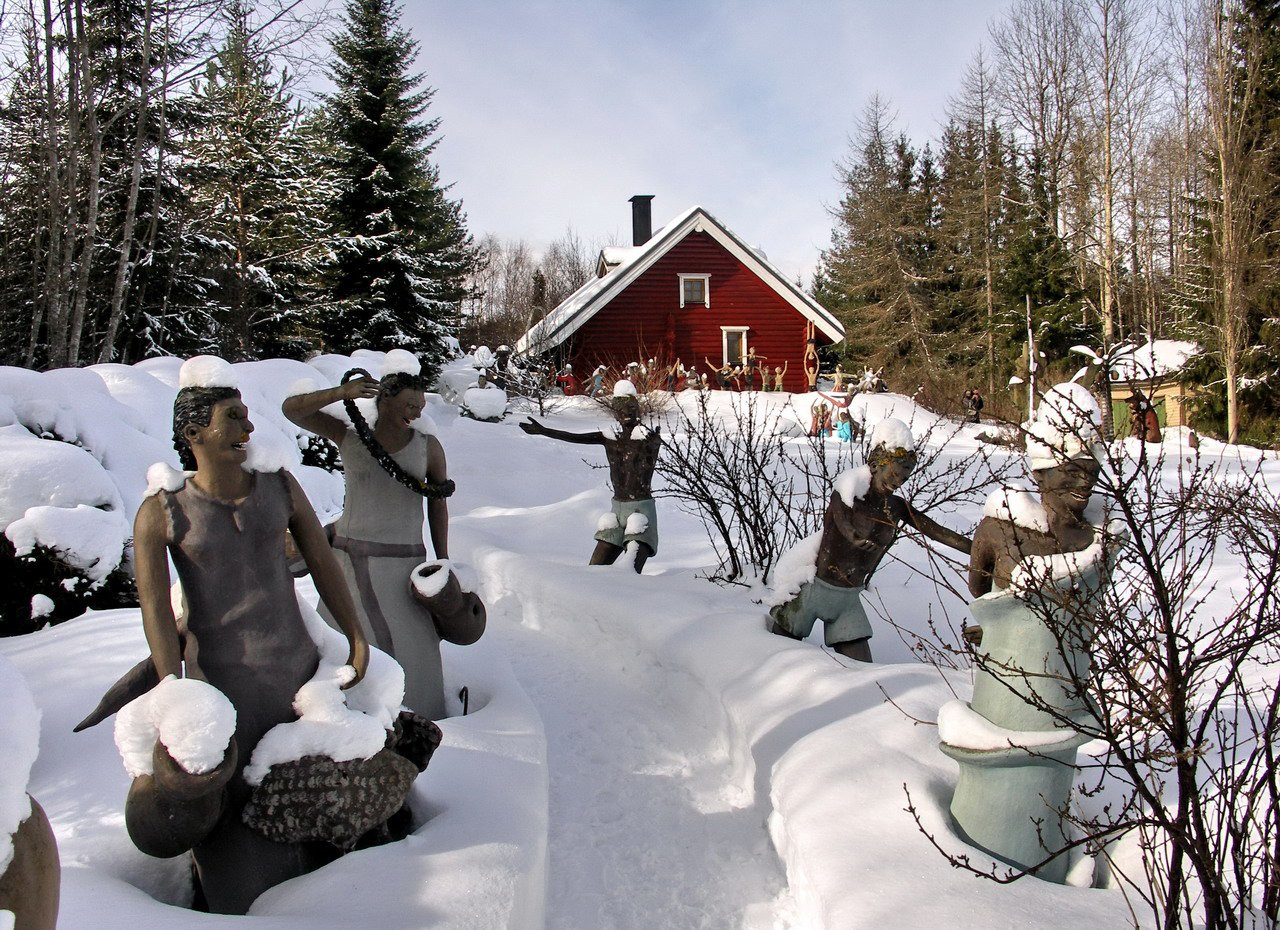 Мистический лес Patsaspuisto – фотографии Финляндии