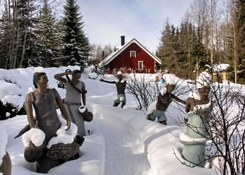 Мистический лес Patsaspuisto – фотографии Финляндии