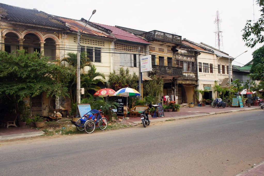 Улица в Кампоте, Камбоджа. Фото 4 – фотографии Камбоджи