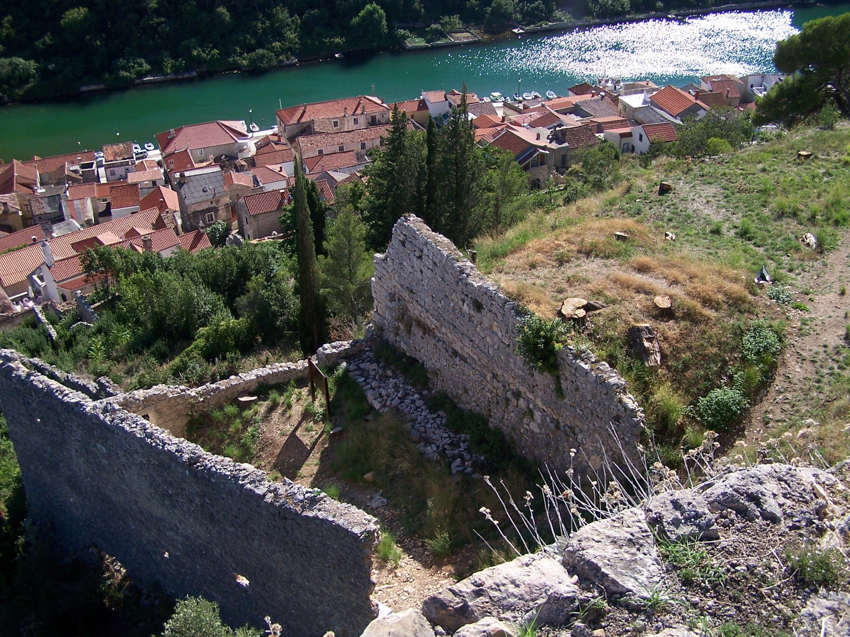 Развалины в Новиград-Задар, Хорватия. Фото 1 – фотографии Хорватии