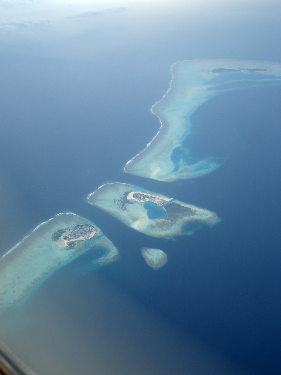 Панорамный вид в Мииму Атолл, Мальдивы – фотографии Мальдивских островов