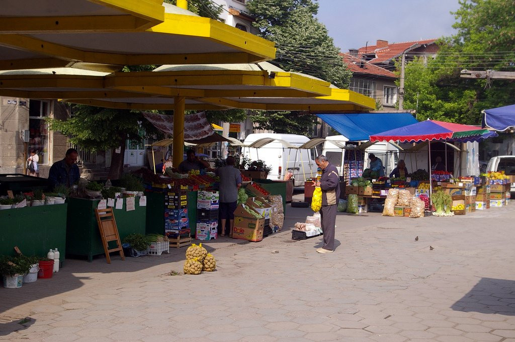 Базар в Велинграде, Болгария. Фото 1 – фотографии Болгарии