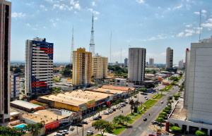 Панорамный вид в Куяба, Бразилия – фотографии Бразилии