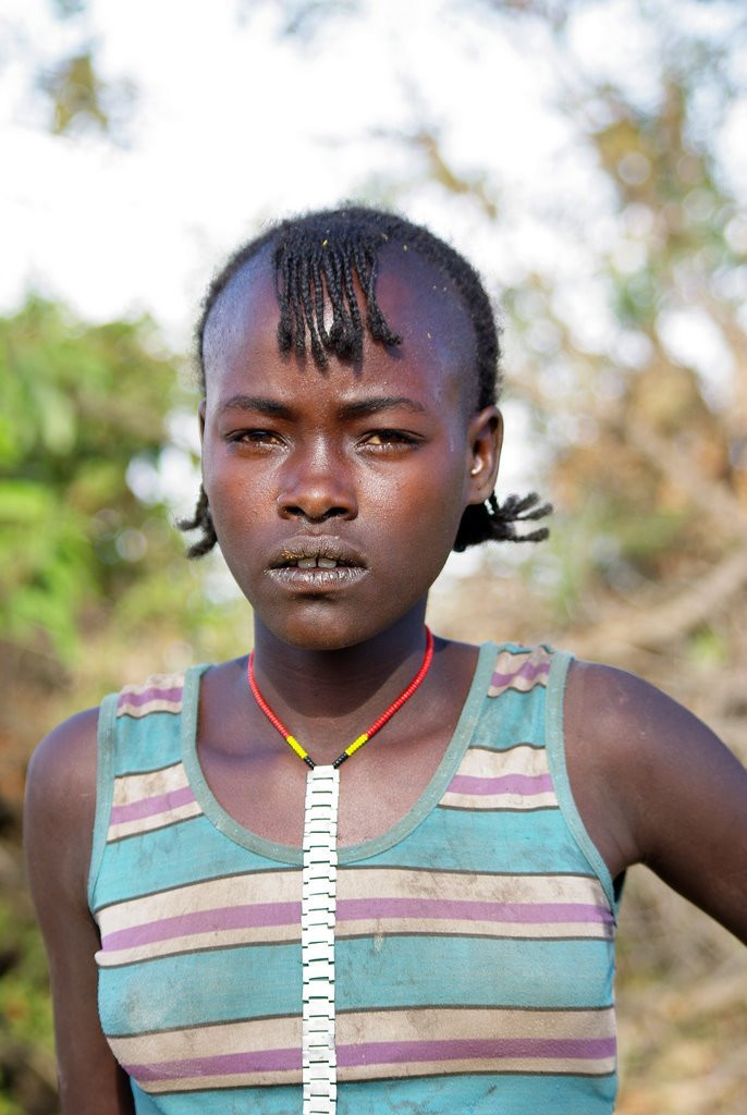Девушка – фотографии Эфиопии