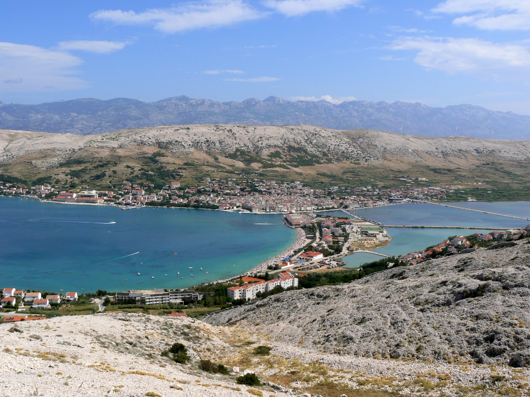 Панорамный вид в Паг, Хорватия. Фото 14 – фотографии Хорватии