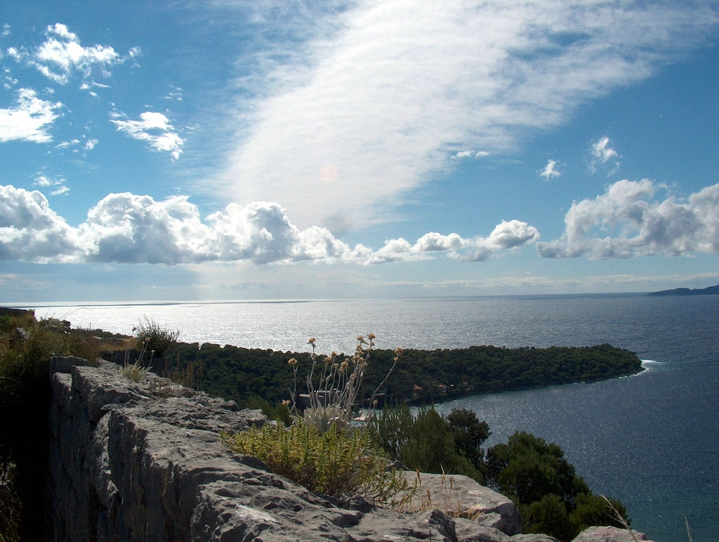 Море на острове Лопуд, Хорватия. Фото 17 – фотографии Хорватии