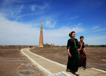 Минарет Кутлуг-Тимура, Куня-Ургенч. Фото 6 – фотографии Туркменистана