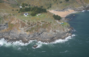 Панорамный вид в Локмарья, Франция – фотографии Франции