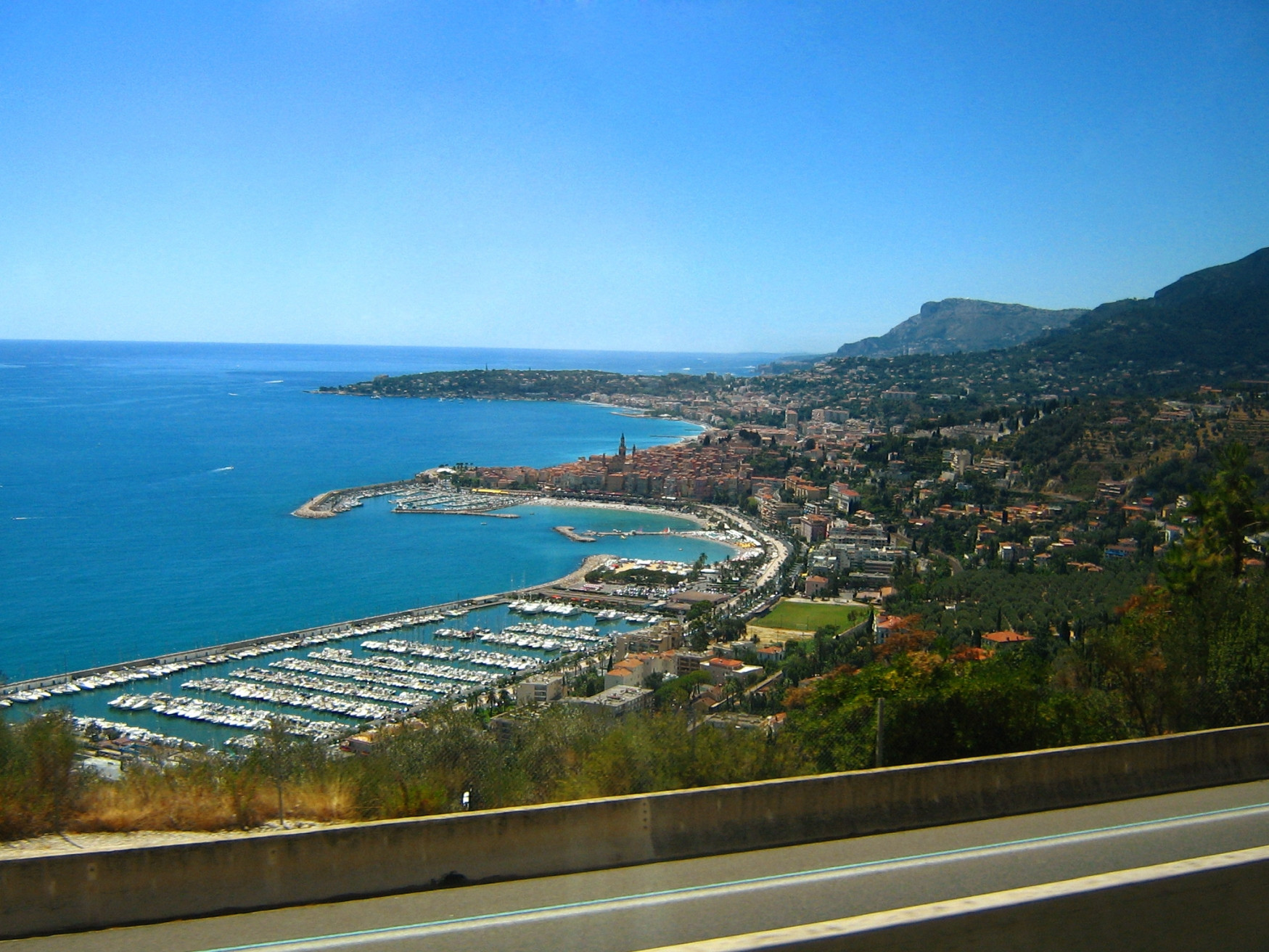 Панорамный вид в Ментоне, Франция. Фото 5 – фотографии Франции